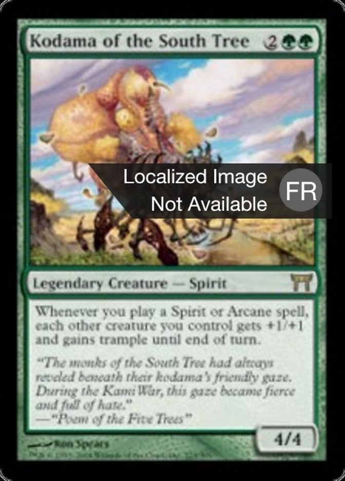 image Kodama de l'Arbre du sud