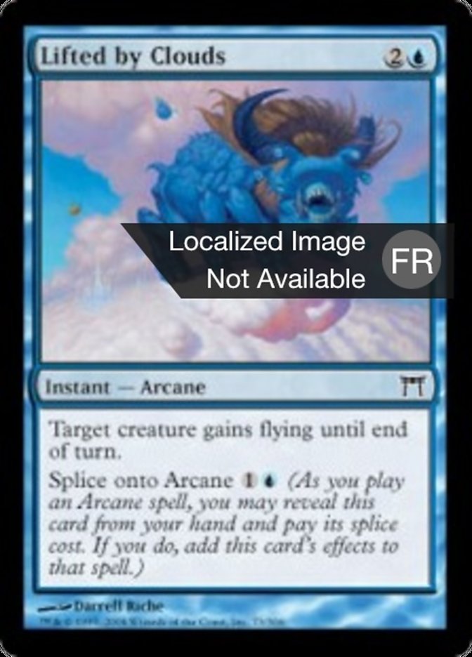 image Soulevé par les nuages