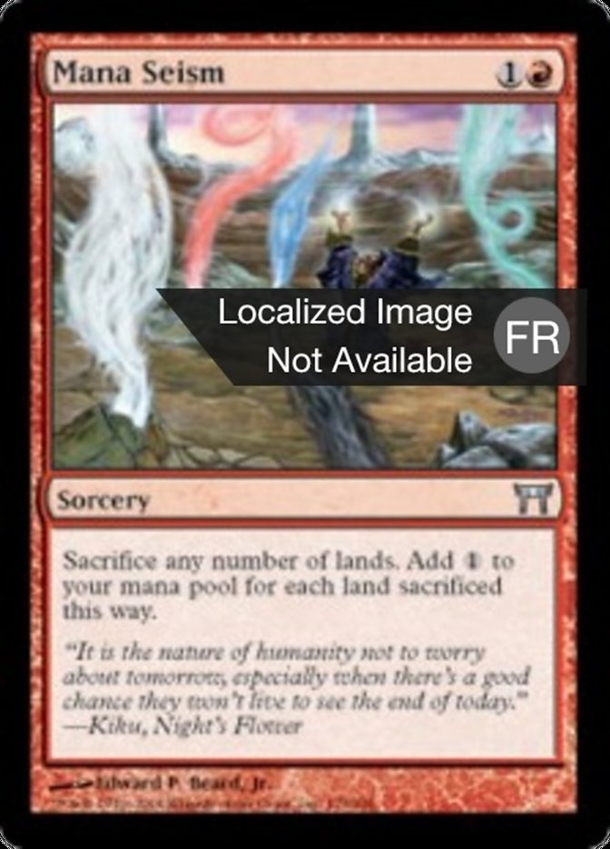 image Séisme de mana