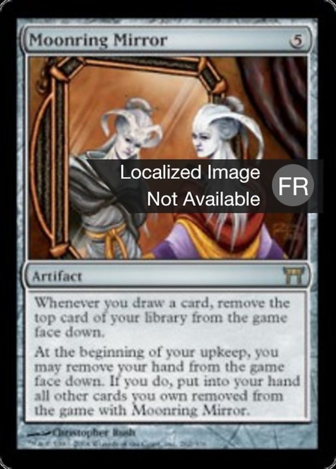 image Miroir anneau de lune