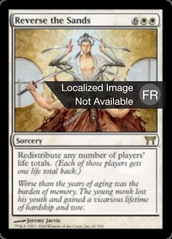 image Inversion de sablier