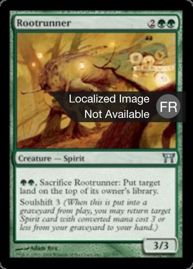 image Coureur des racines