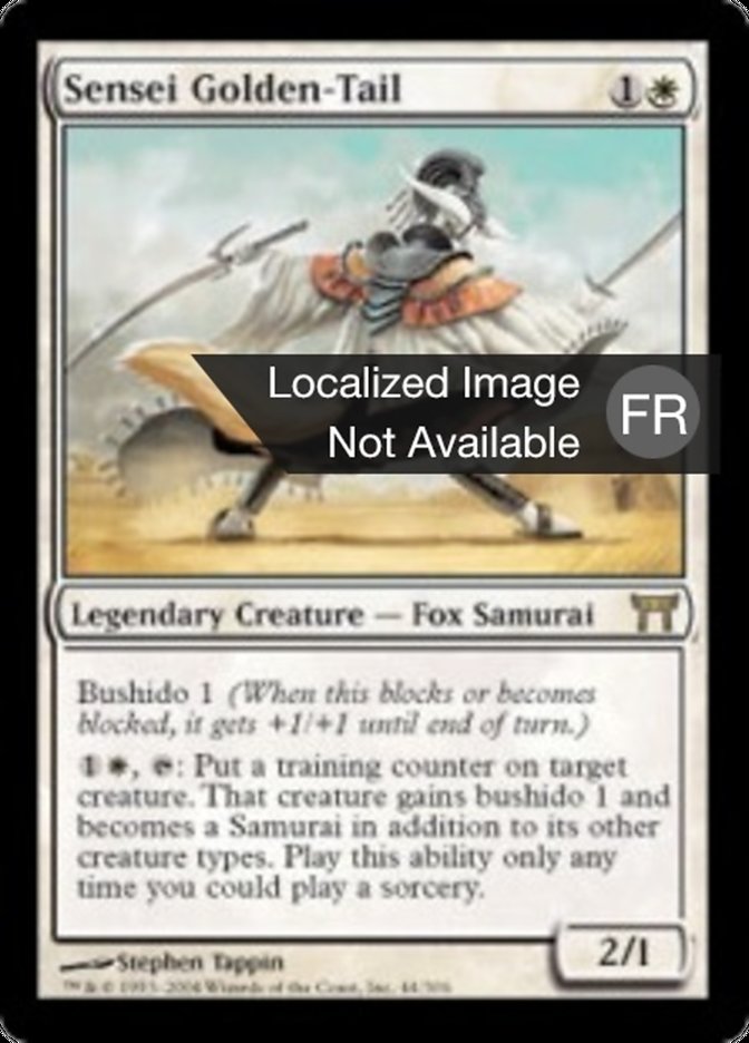 image Sensei Queue-dorée