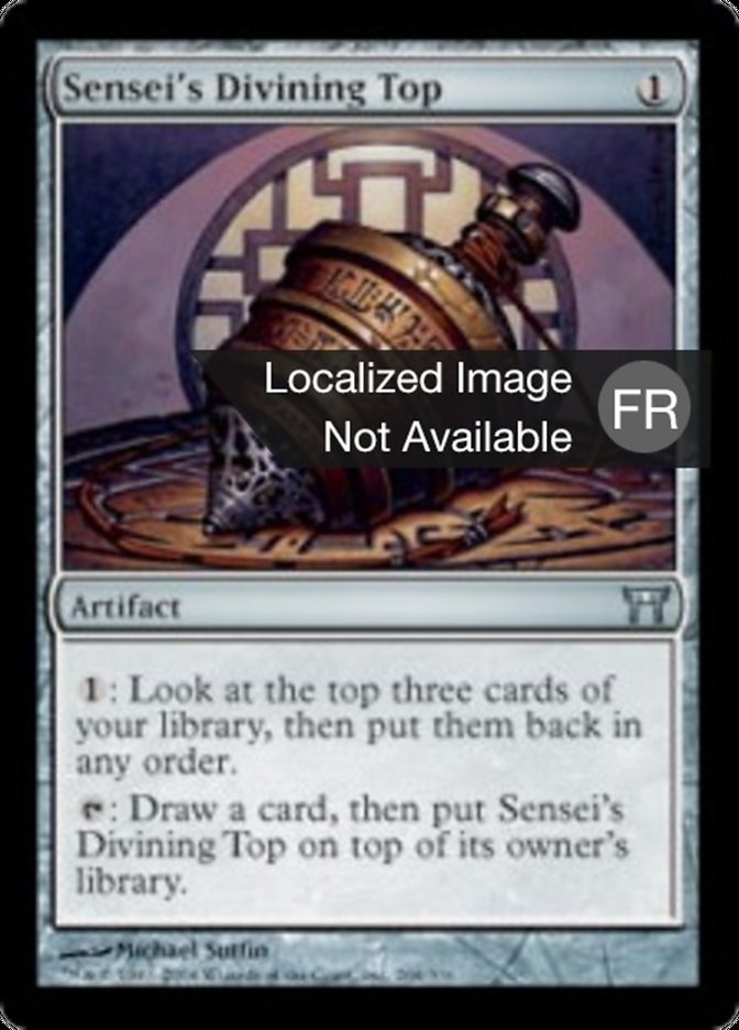 image Toupie de divination du sensei