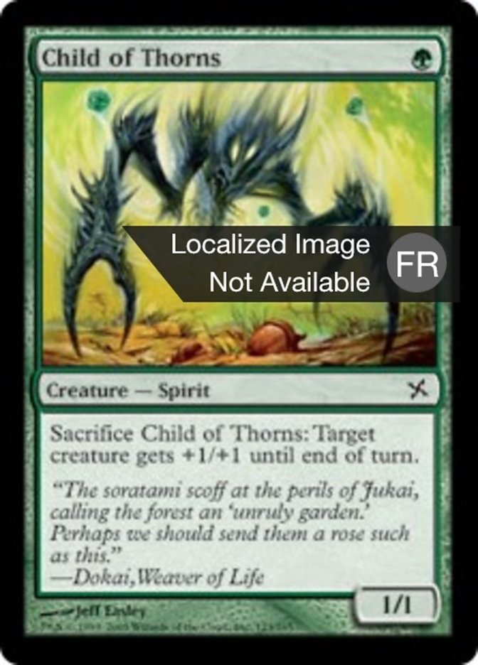 image Enfant d'épines