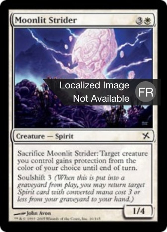 image Enjambeur au clair de lune