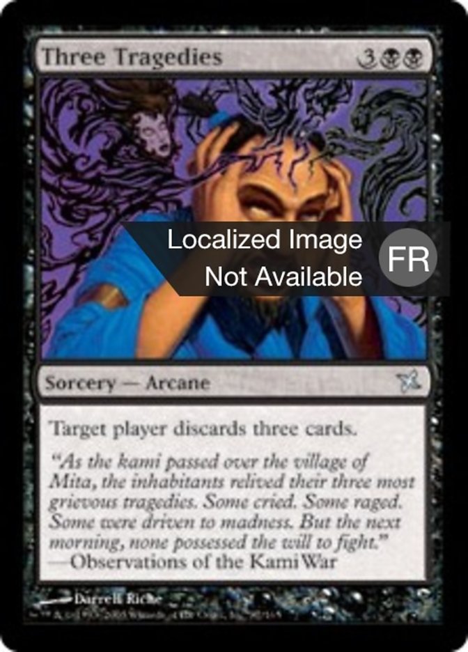 image Trois tragédies