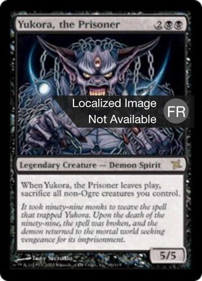 image Yukora, le prisonnier