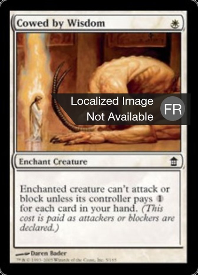 image Intimidé par la sagesse