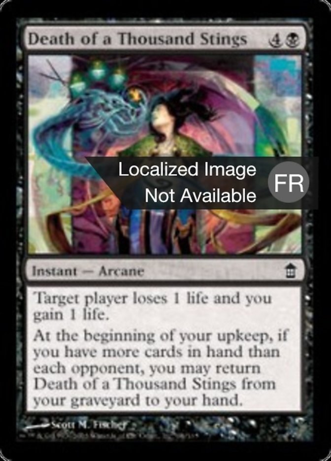 image Mort aux mille piqûres