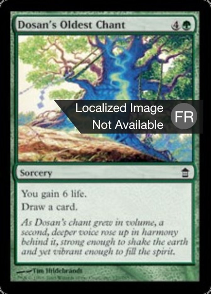 image Chant le plus ancien de Dosan