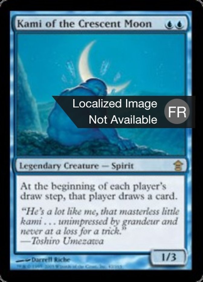 image Kami du croissant de lune