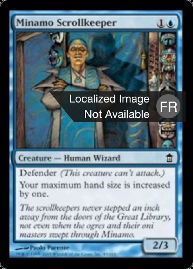 image Gardien des parchemins de Minamo