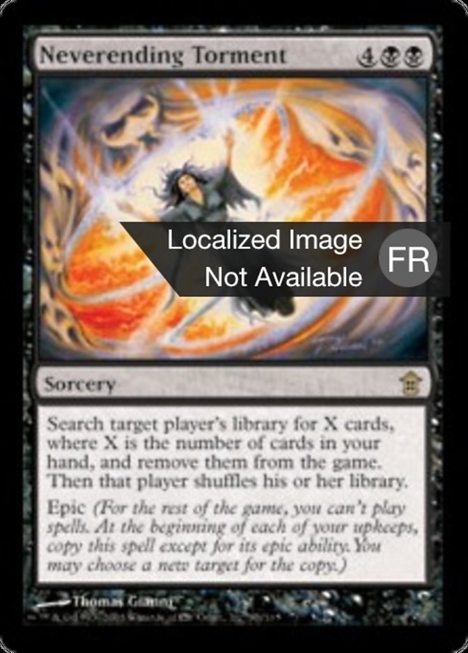 image Tourment sans fin