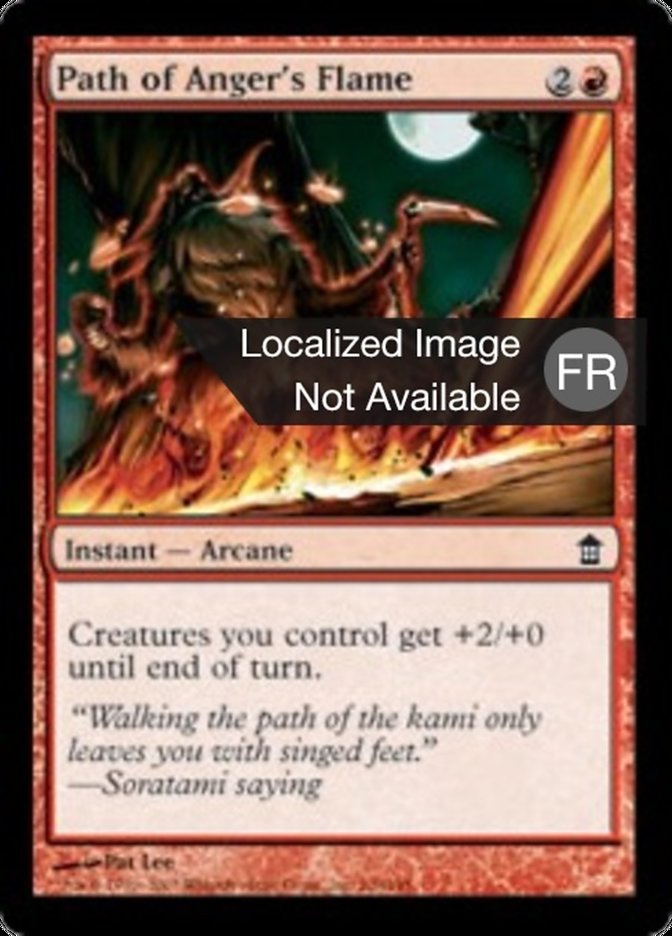 image Chemin des flammes de la colère