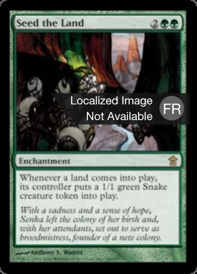 image Ensemencement de la terre