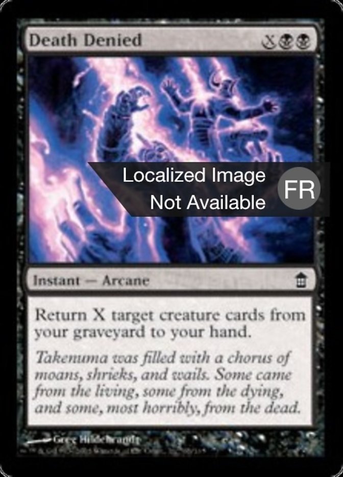 image Déni de la mort