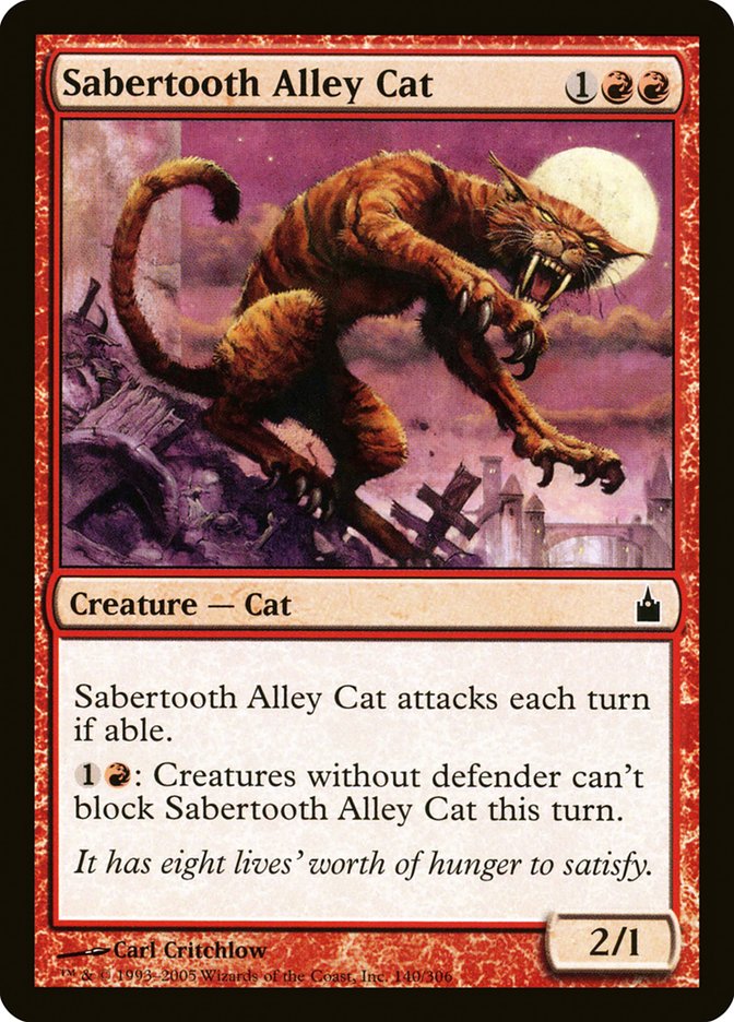 image Sabertooth Alley Cat