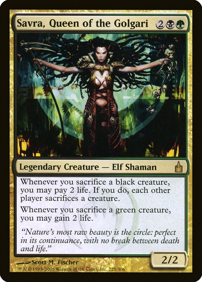 image Savra, Queen of the Golgari