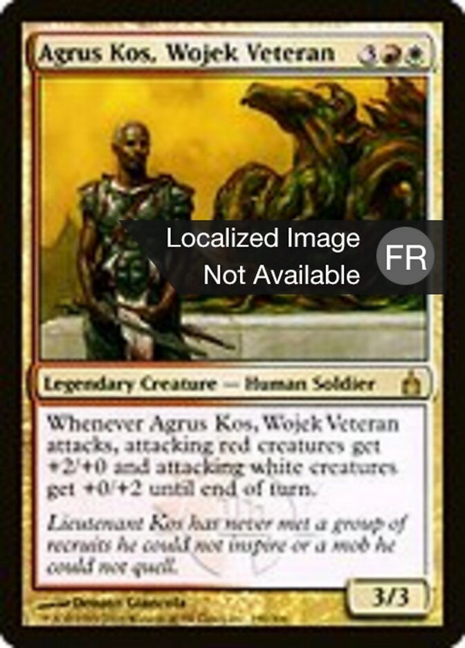 image Agrus Kos, vétéran wojek