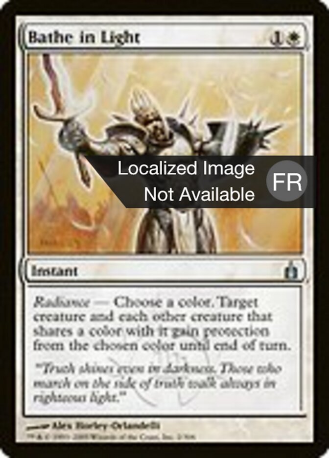 image Bain de lumière