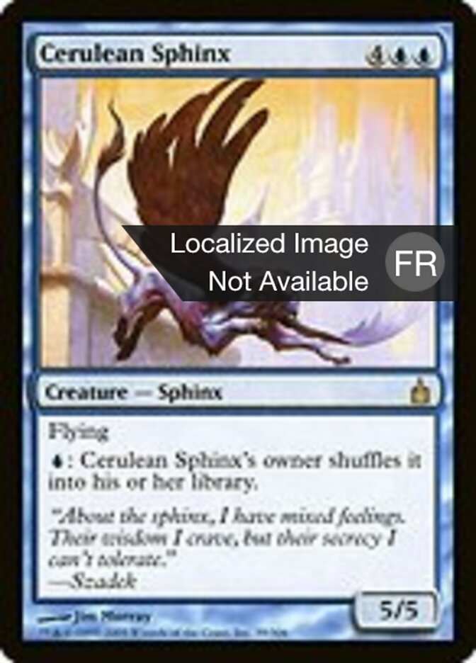 image Sphinx céruléen