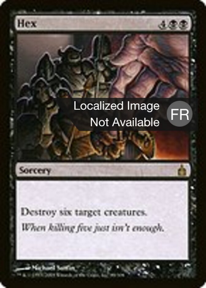 image Maléfice hexagonal