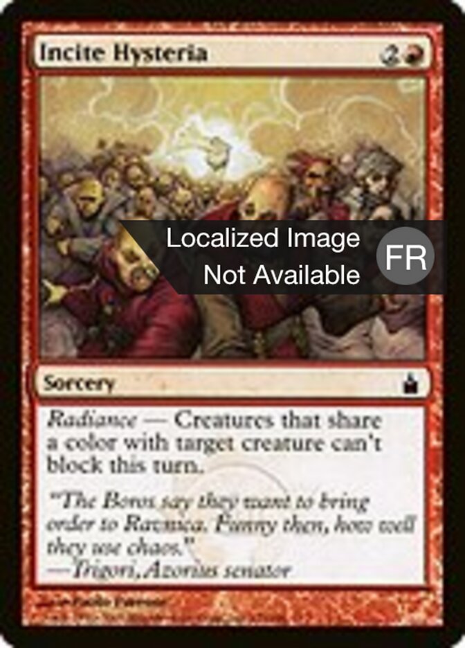 image Incitation à l'hystérie