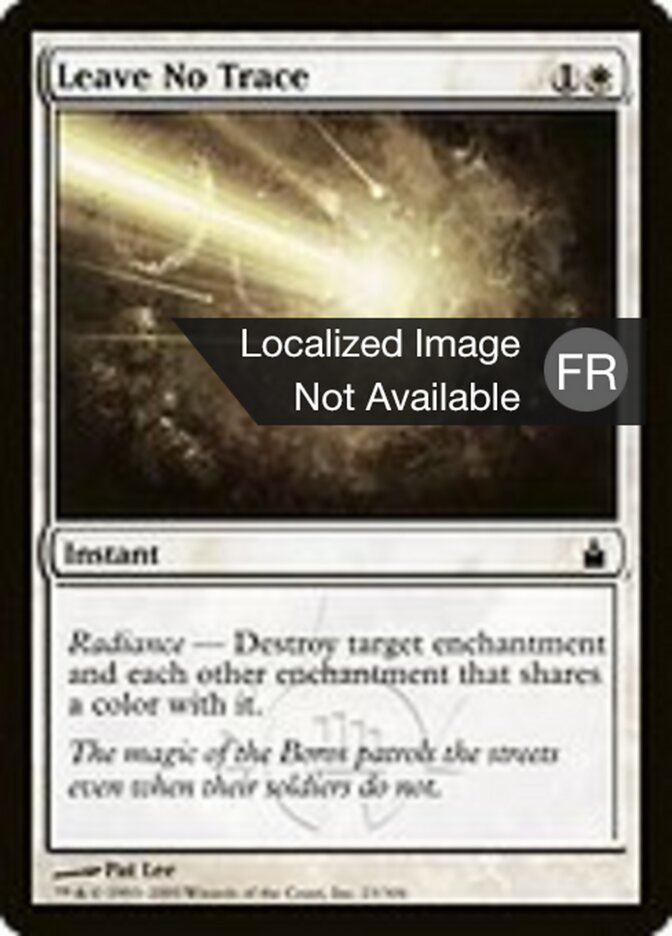 image Sans laisser de traces