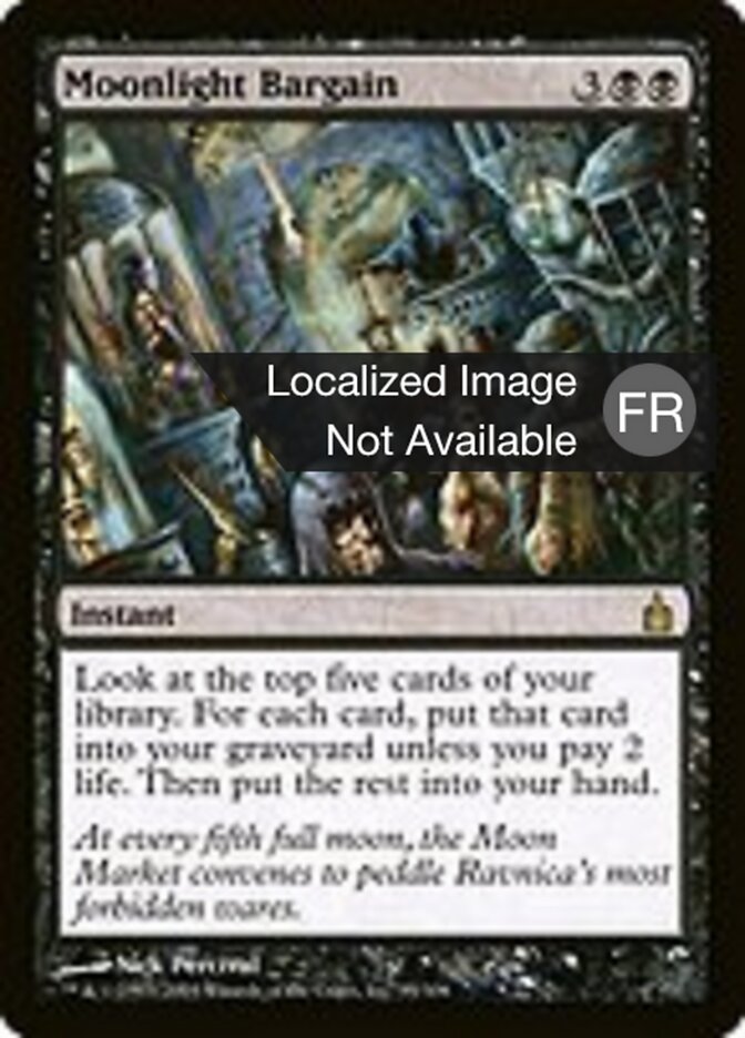 image Marché au clair de lune