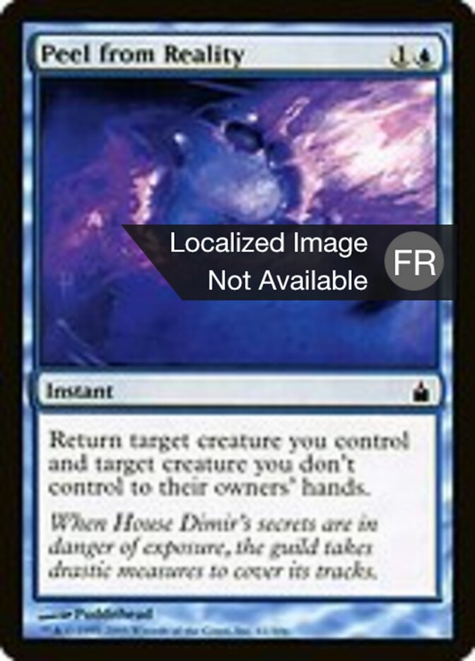 image Épluchage de réalité