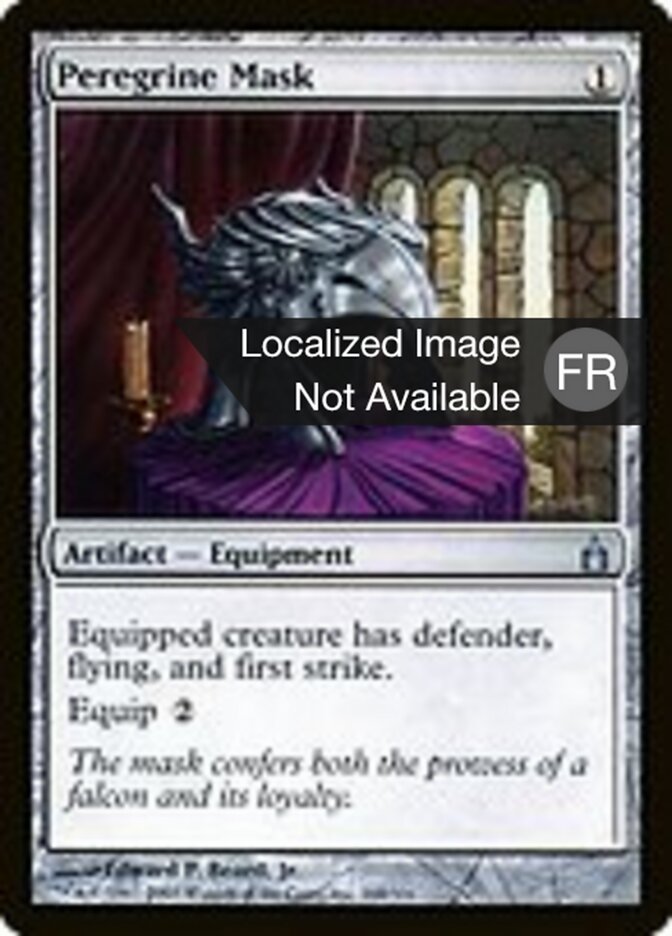 image Masque du faucon pèlerin