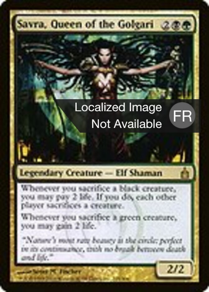 image Savra, Reine des Golgari