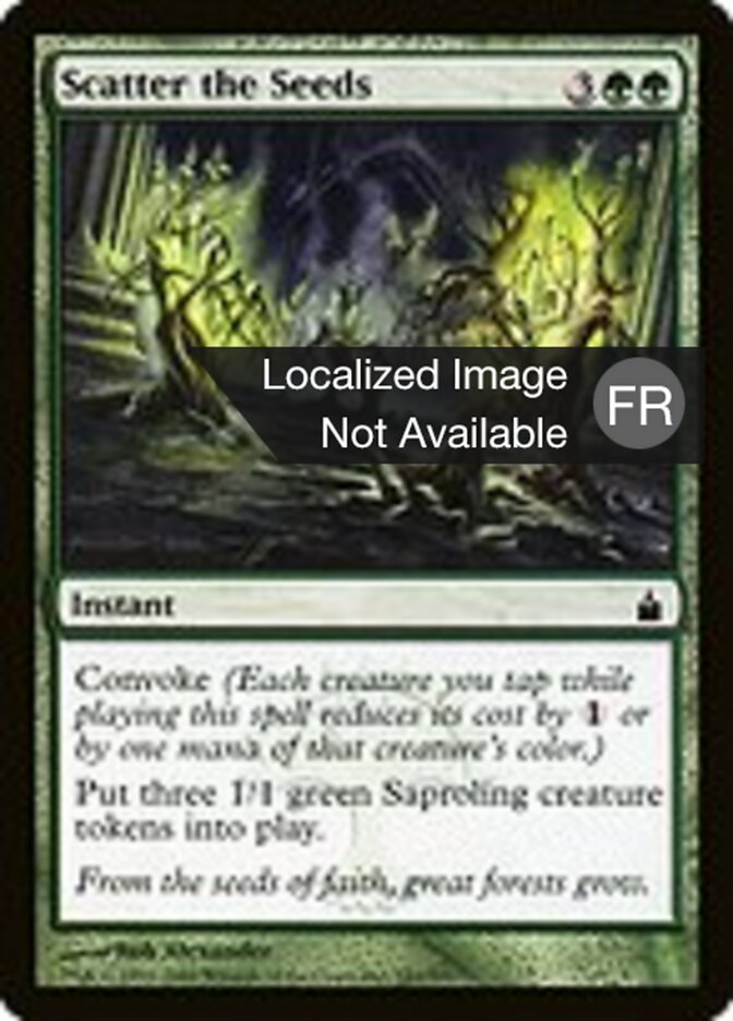 image Graines en pluie