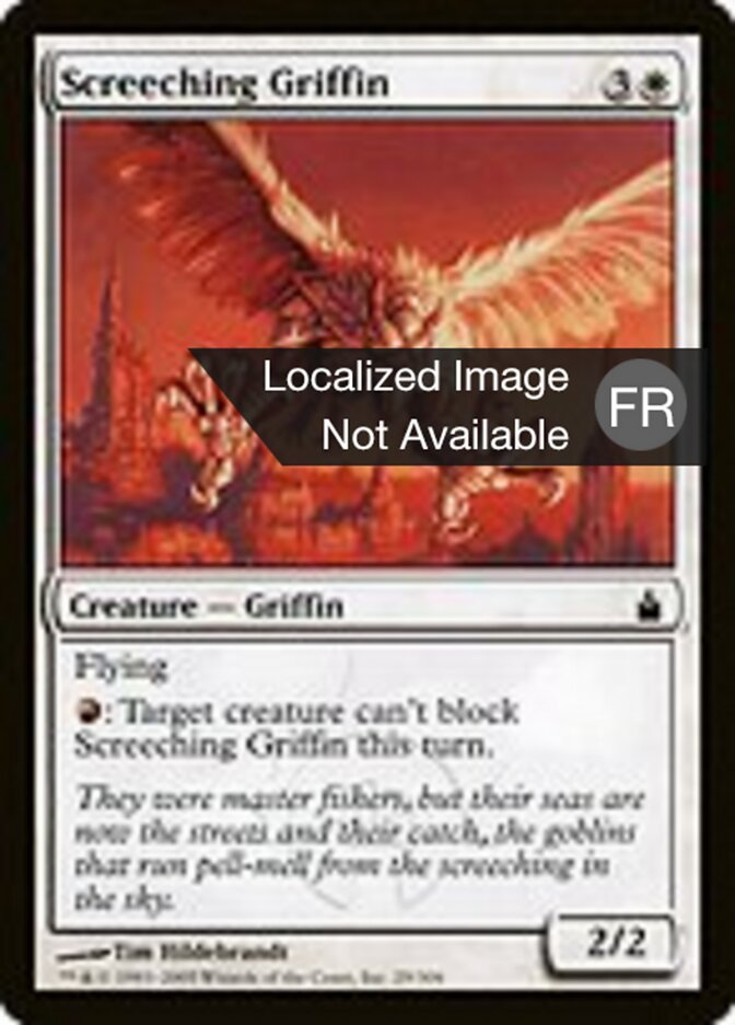 image Griffon grinçant