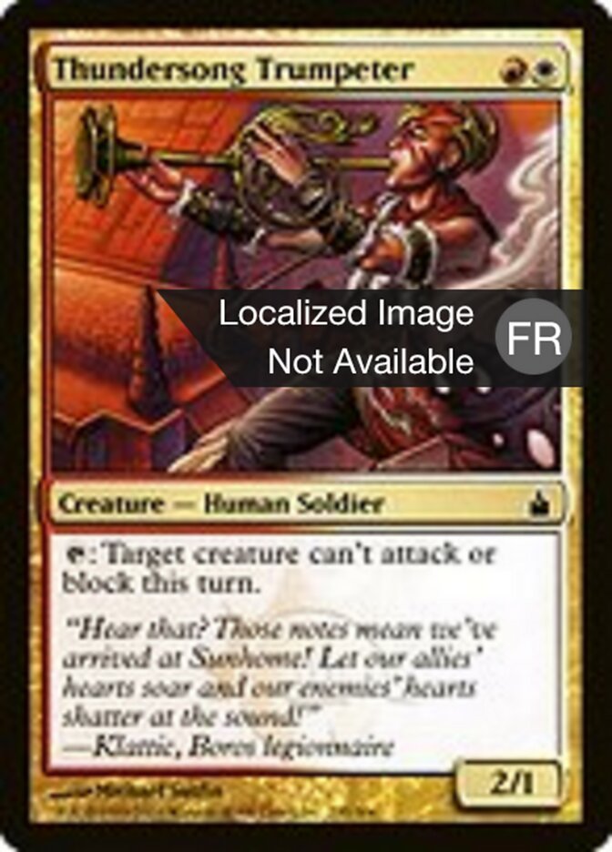 image Joueur de trompe chantonnerre