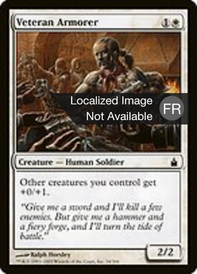 image Armurier vétéran