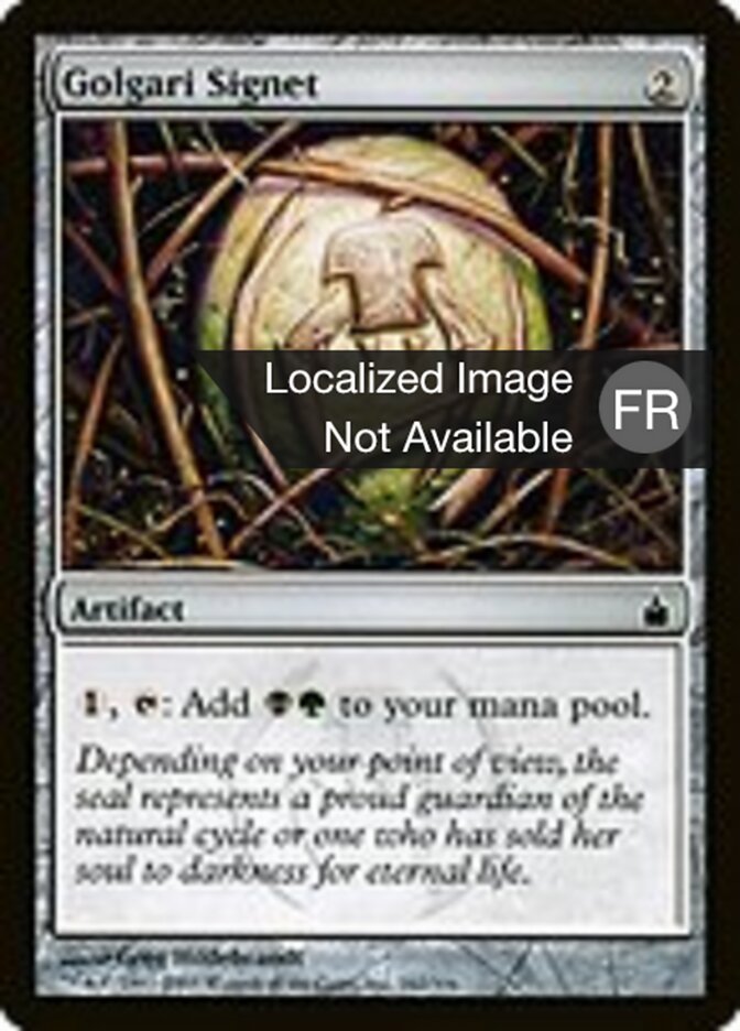 image Cachet de Golgari