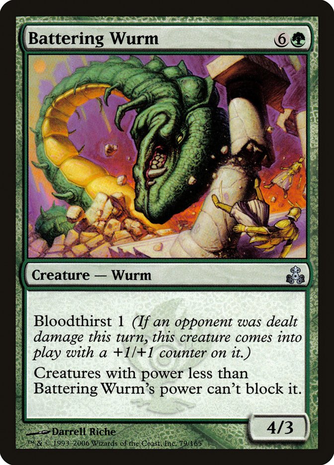 image Battering Wurm