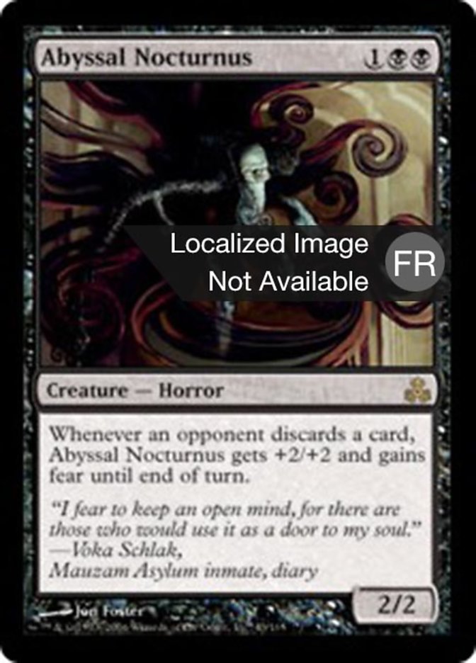 image Nocturnus des abysses