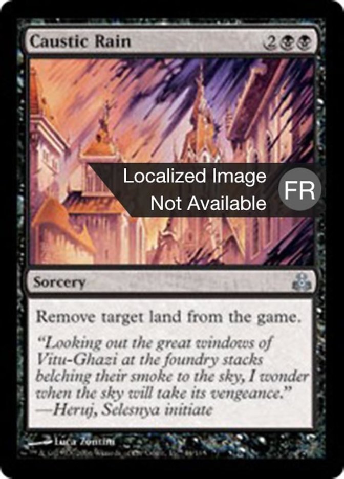 image Pluie caustique