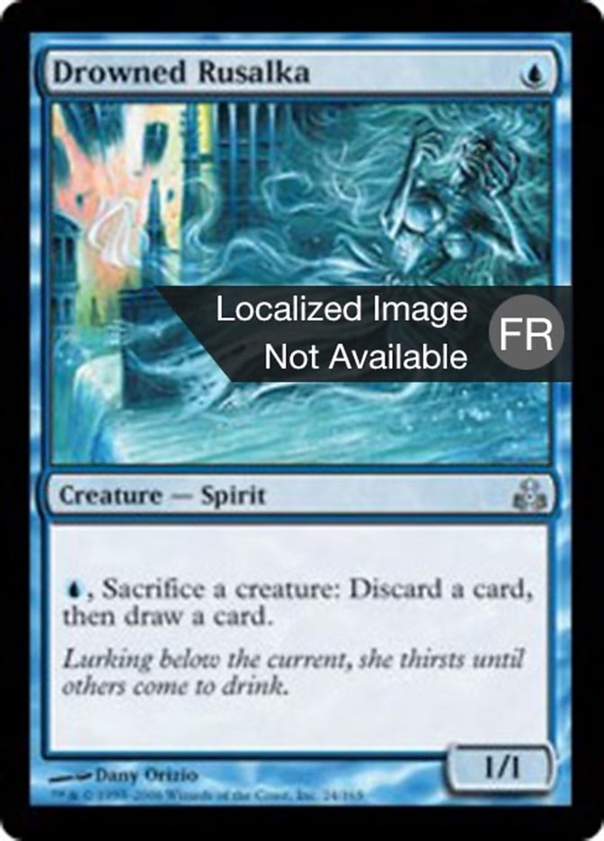 image Rusalka noyée