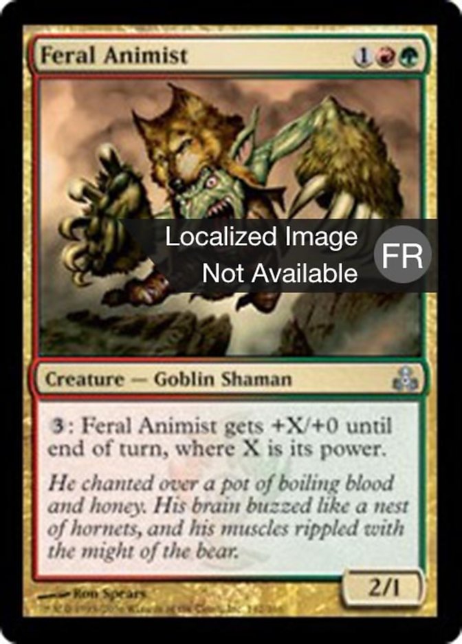 image Animiste sauvage