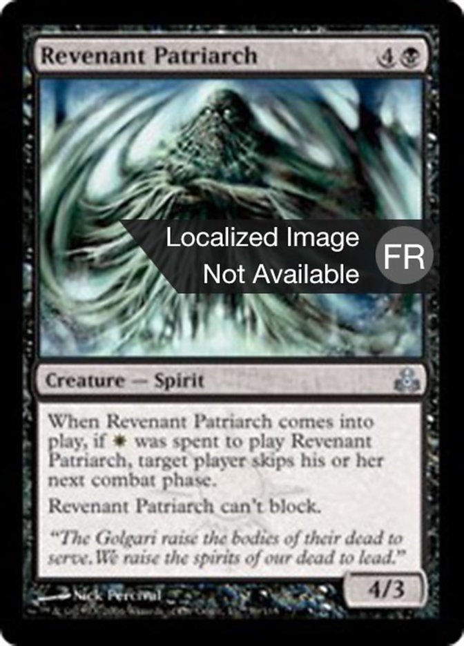 image Patriarche revenant
