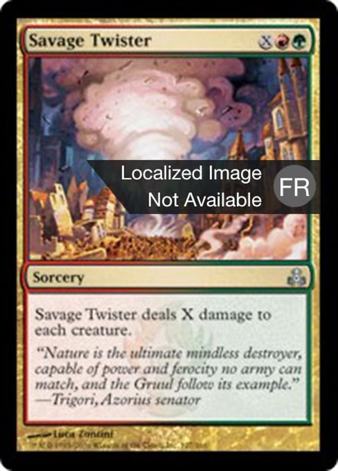 image Tornade sauvage