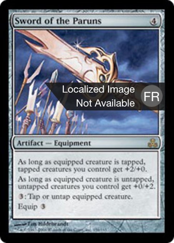 image Épée des Paruns