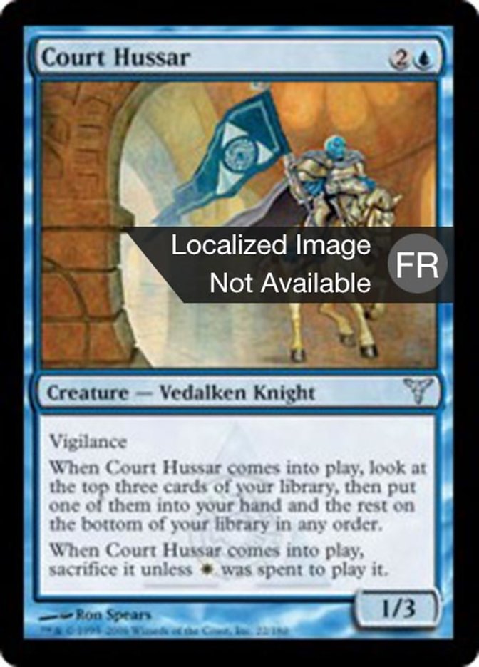 image Hussard de la cour