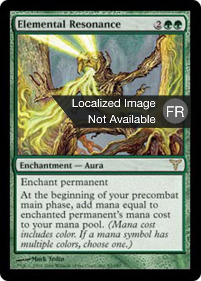 image Résonance élémentaire