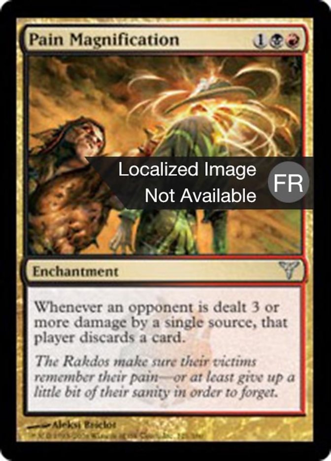 image Accroissement de la douleur