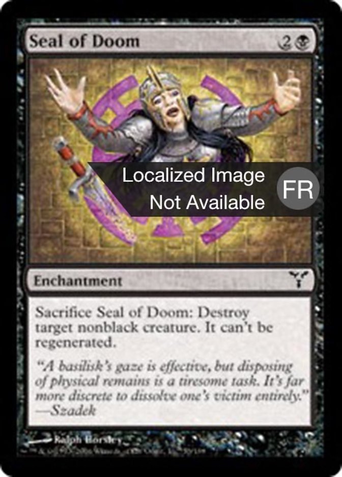 image Sceau du destin